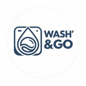logo wash & go fond blanc logo wash & go fond blanc